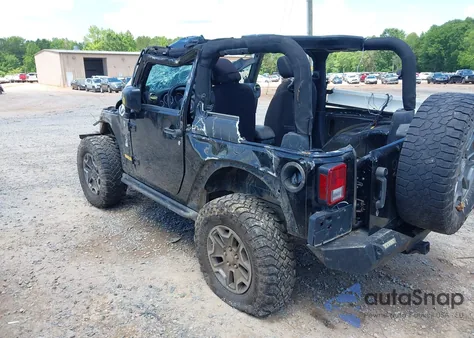 2013 Jeep Wrangler Rubicon из США, поврежденный, VIN 1C4BJWCG0DL573065